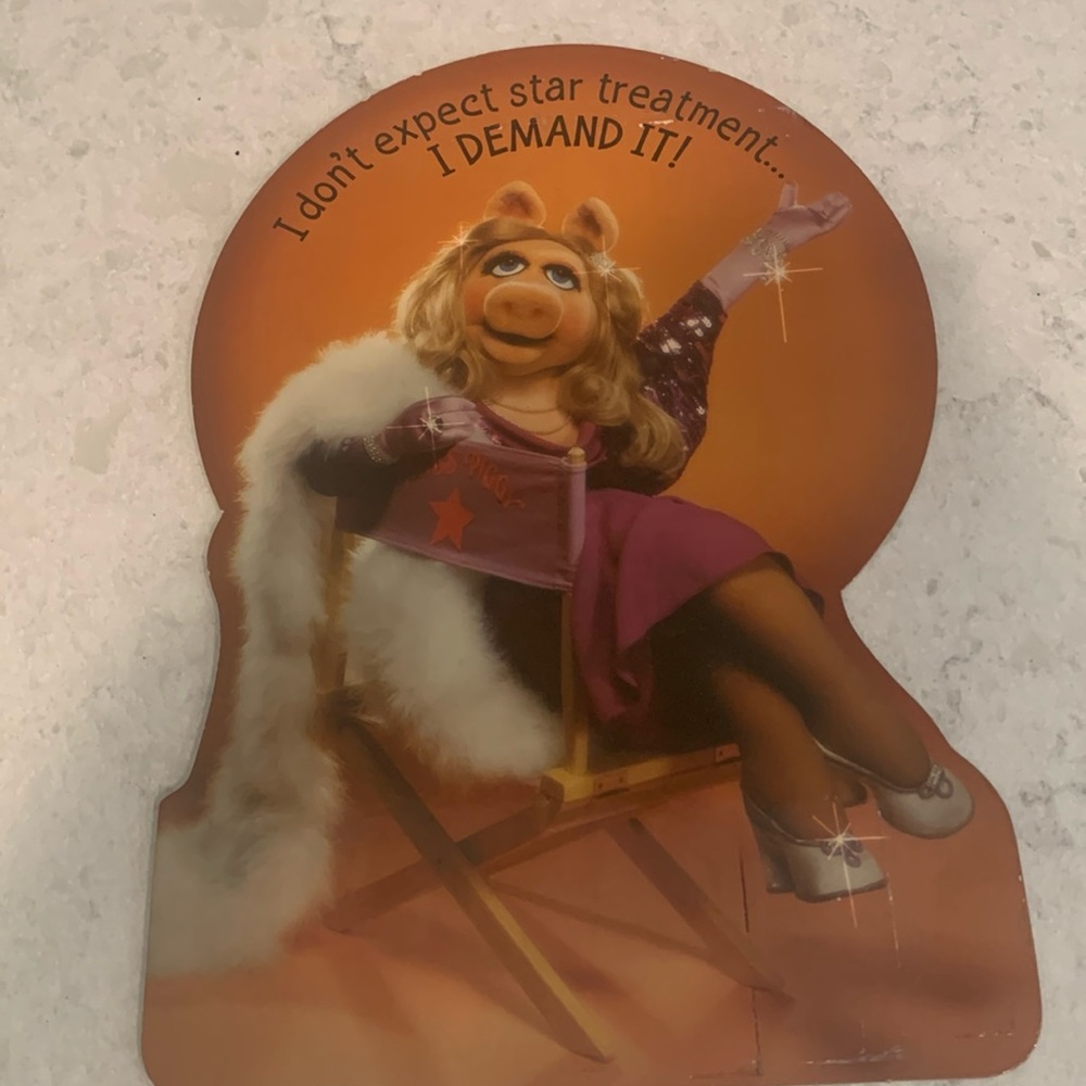 Vintage assortment of Muppet Holiday Posters and stickers.
